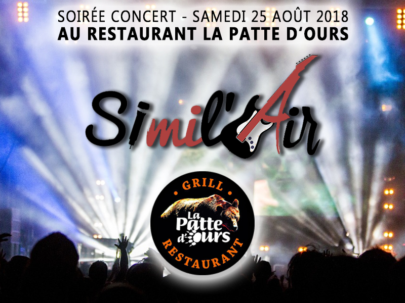 Soirée concert Simil'Air - 25 août 2018